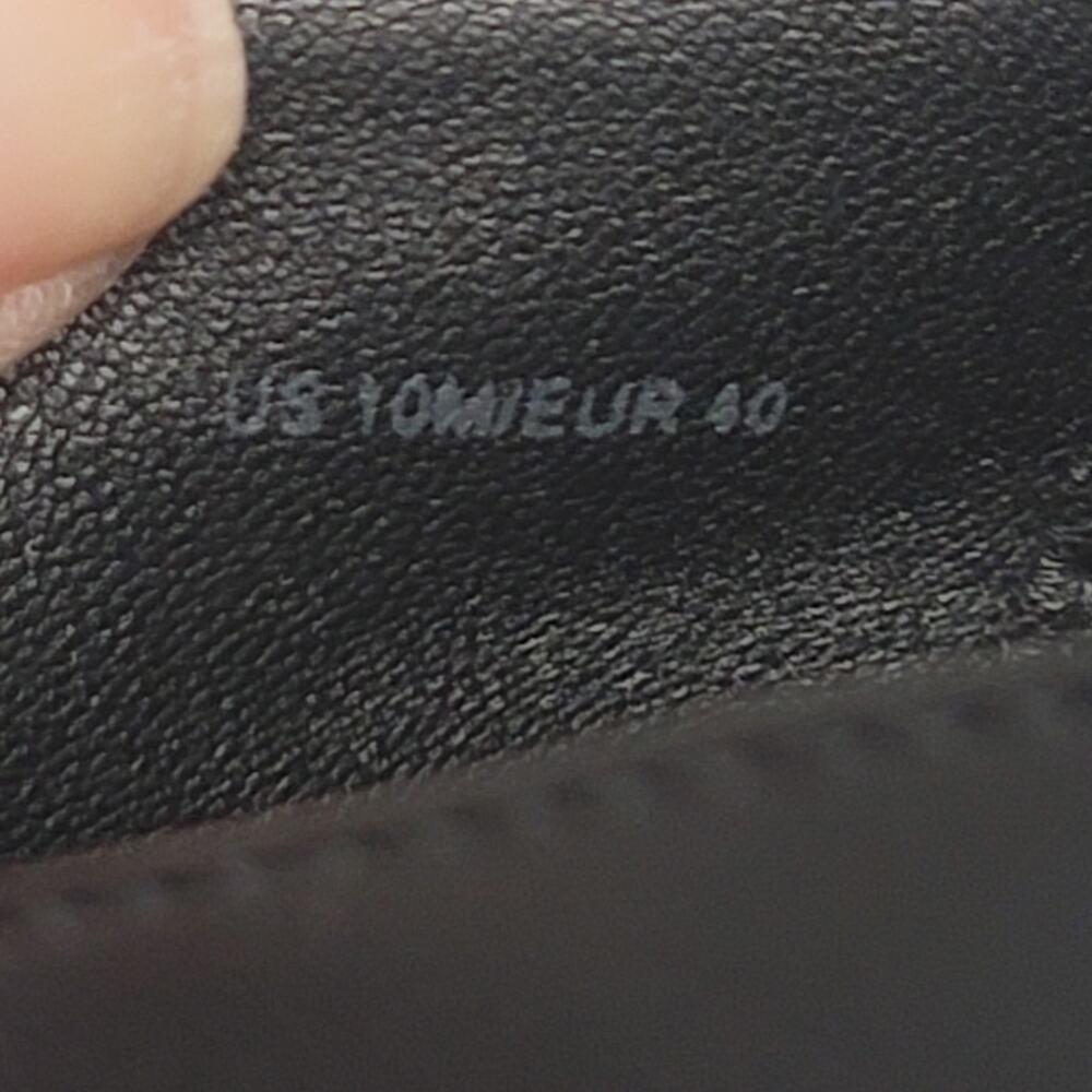 Vince- Women's Corbin slip on sneakers- Black leather- size 10/Euro40 - Picture 6 of 6